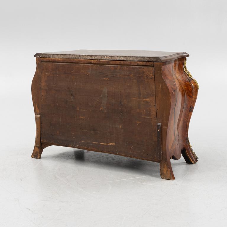 A Swedish Rococo Chest of Drawers, 18th century.