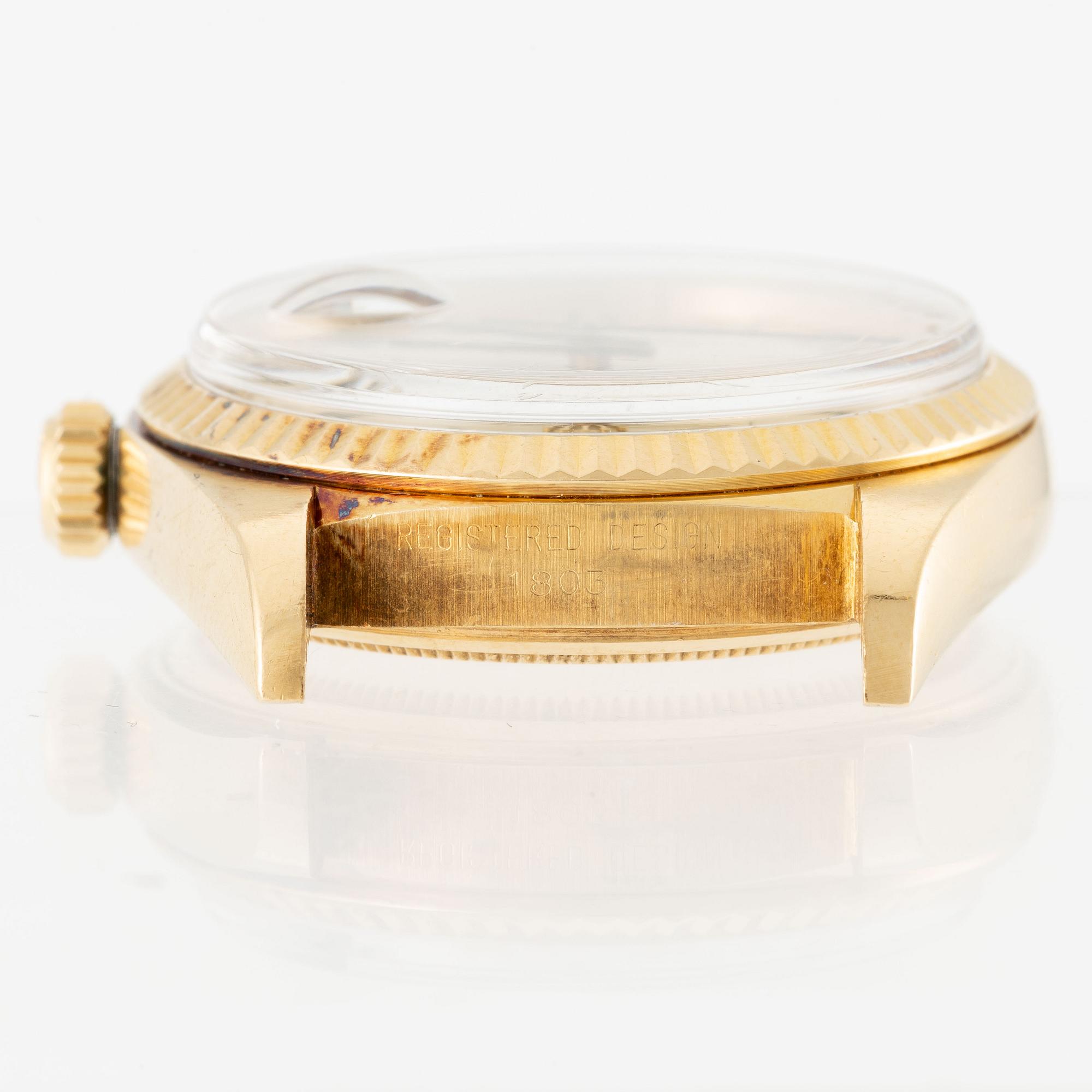 Rolex, Day-Date, "Buckley Dial", wristwatch, 36 mm.
