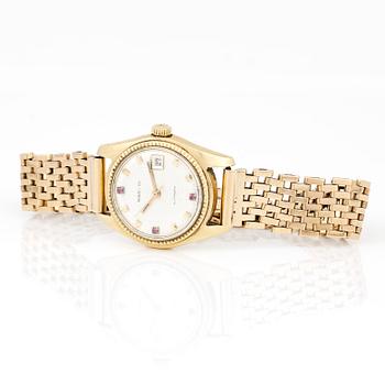 ARMBANDSUR, 18K guld, Marvin, 1900-talets mitt.