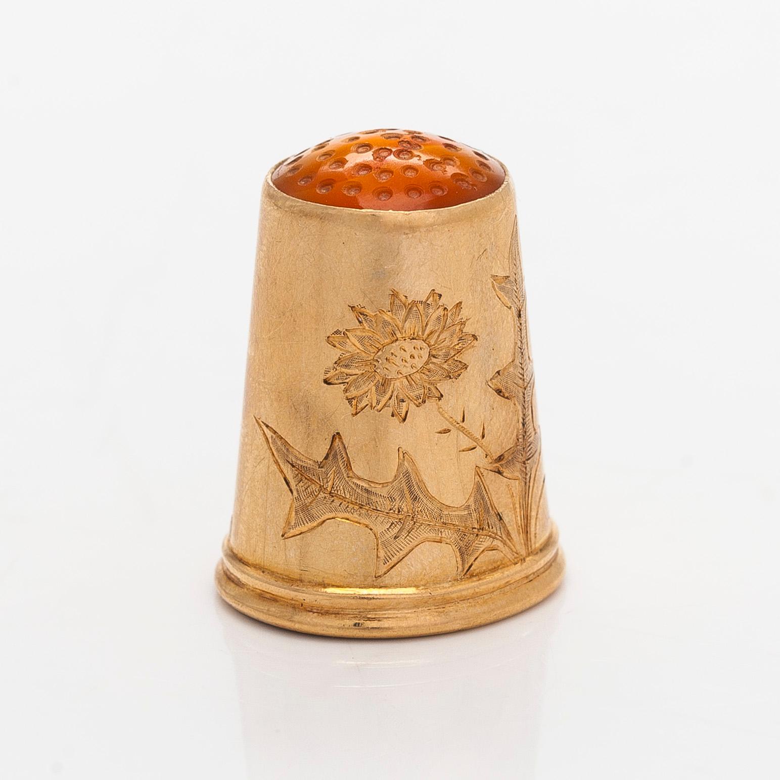 Sormustin, 18K kultaa, Suomen Kultaseppä Oy, Turku 1923.