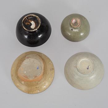 A group of seven Southeast asian ceramics, 19th century and later.