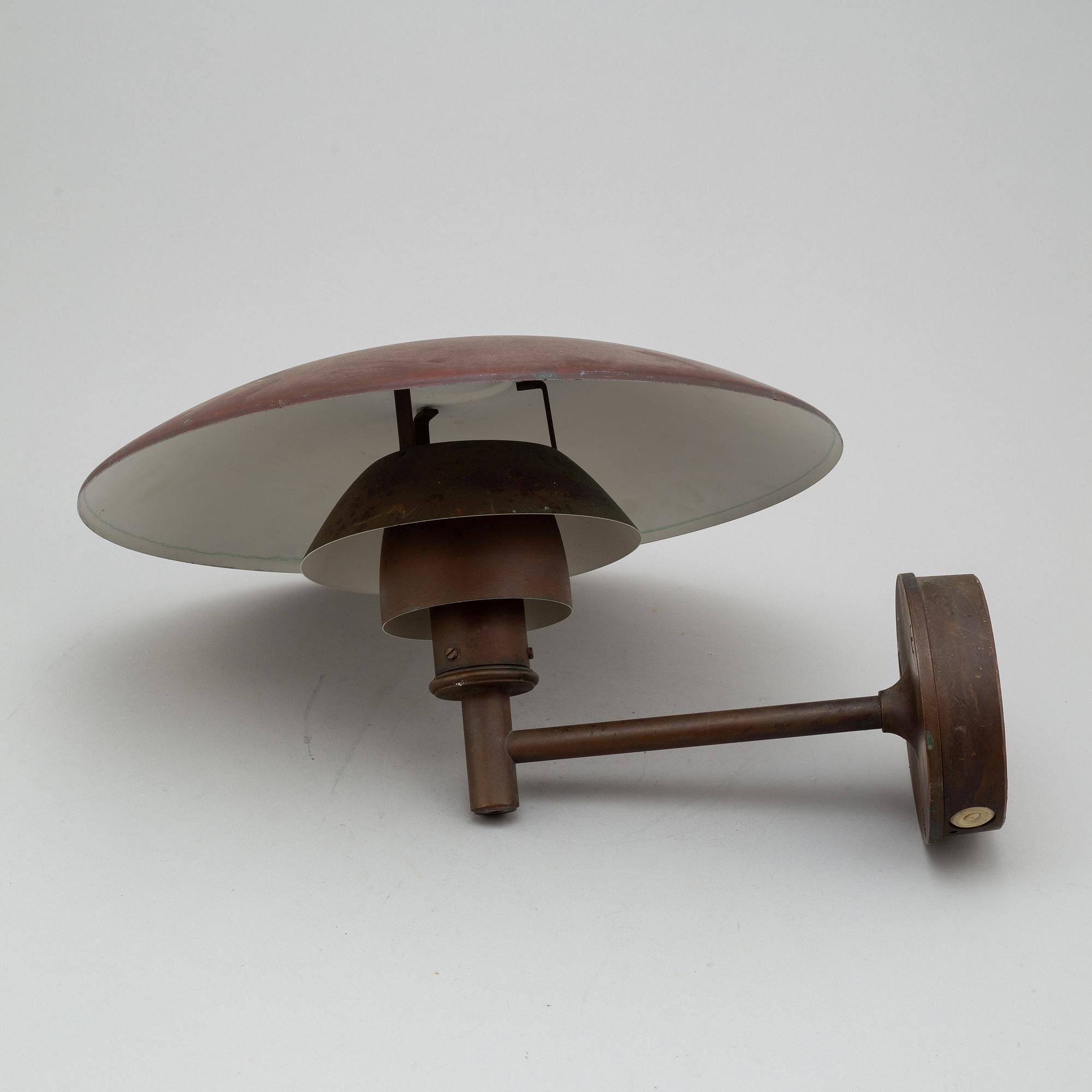 POUL HENNINGSEN, a 'PH' Louis Poulsen wall lamp/outdoor lamp.