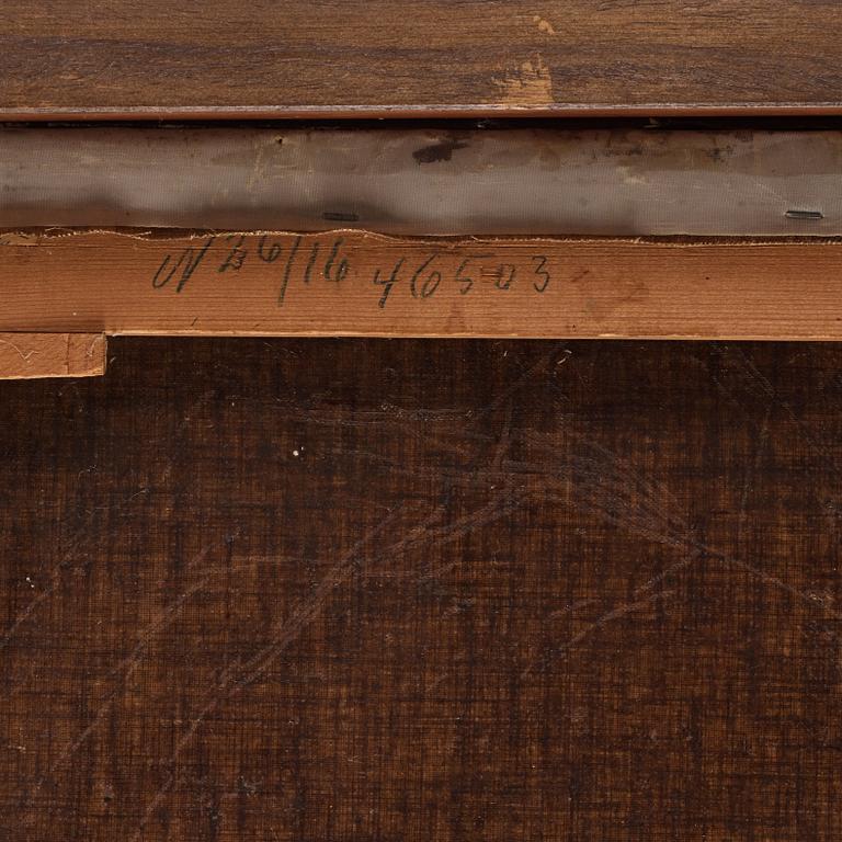 Jan Willemsz. Lapp, hans efterföljd, Arkaiskt landskap med rastande figurer och boskap.