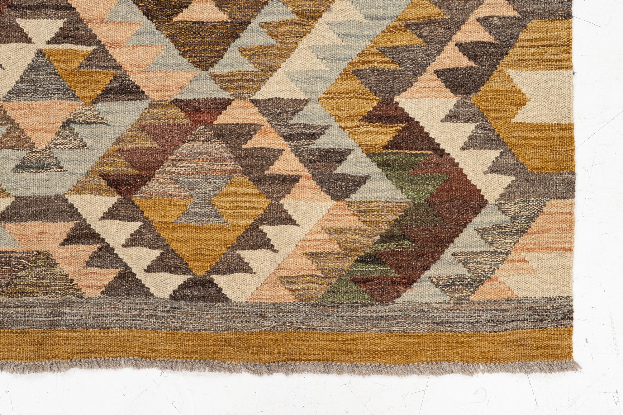 Rug, kilim, Afghanistan, approx. 198 x 145 cm.