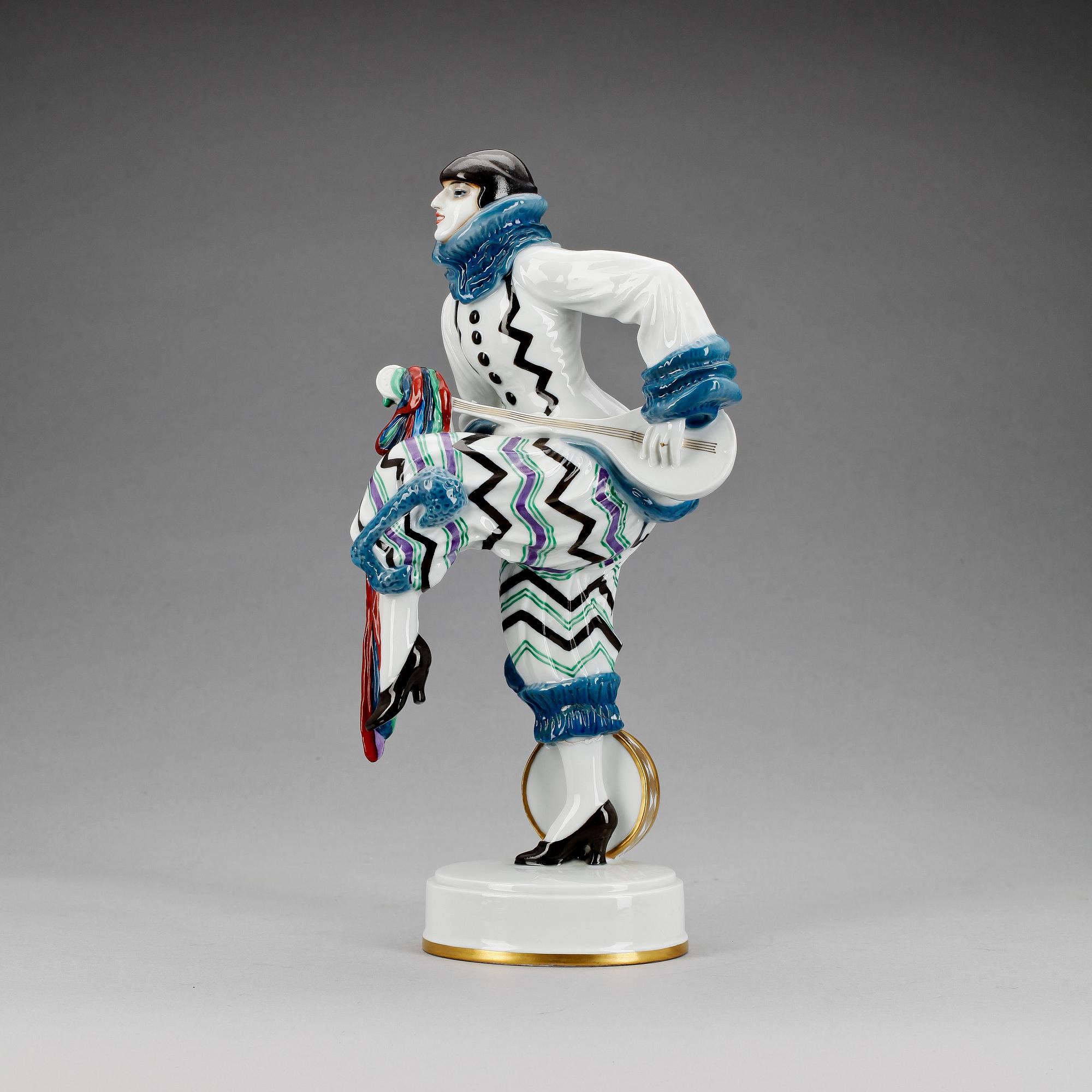 FIGURIN, porslin, Rosenthal. 1920-tal.