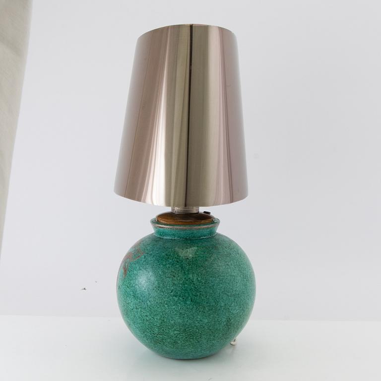 Wilhelm Kåge, bordslampa, "Argenta", Gustavsberg.