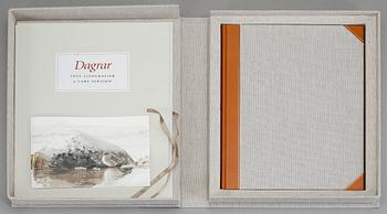 LARS JONSSON, kassettbok ur serien "Dagrar", signerad och daterad 20:e december 2000.