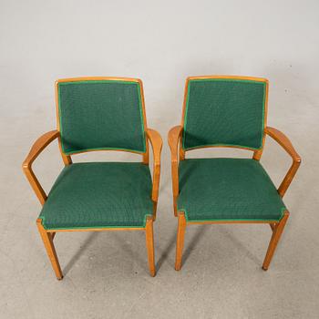 Armchairs, a pair, Skaraborgs Möbelindustri Tibro 1950s/60s.