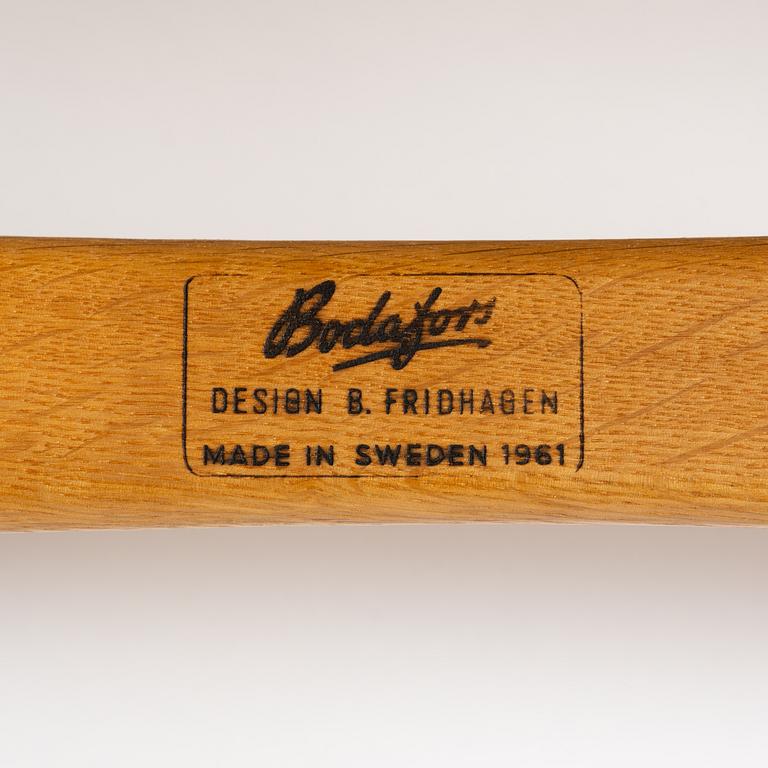 Bertil Fridhagen, fåtölj, "Limento", modell "5-168", Svenska Möbelfabrikerna, Bodafors, 1961.