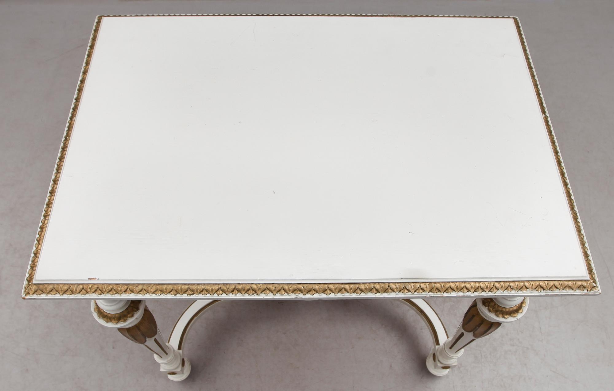 BORD, gustaviansk stil, sent 1800-/1900-tal.