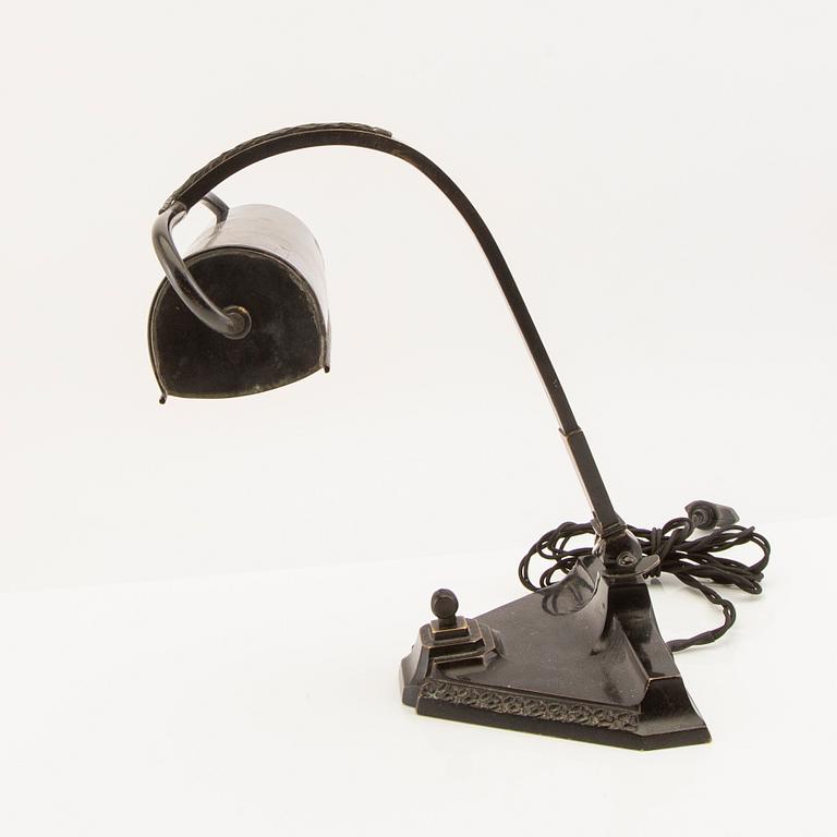 Skrivbordslampa 1900-talets början.