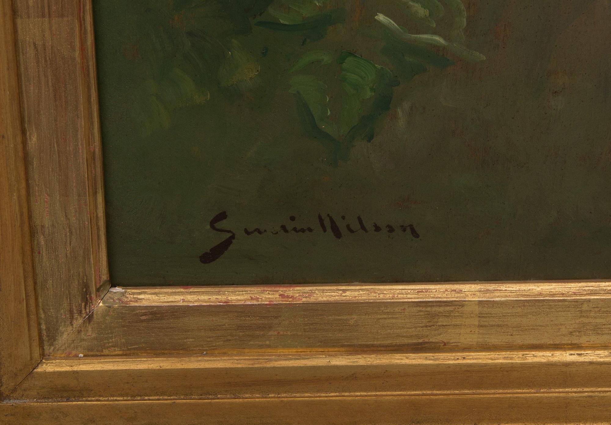 SEVERIN NILSON, olja på pannå, signerad.