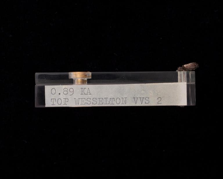 DIAMANT, briljantslipad 0,89 ct F-G (Top Wesselton) / VVS2.