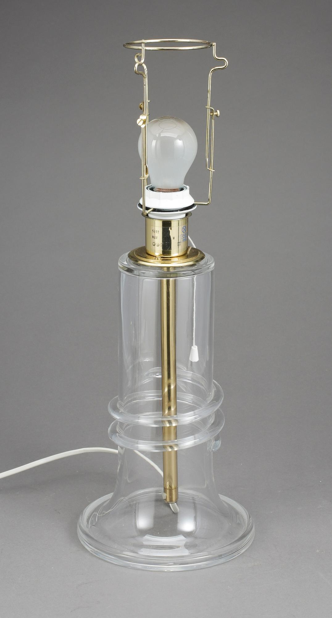 BORDSLAMPA, Ateljé Lyktan, Åhus, 1900-talets andra hälft.