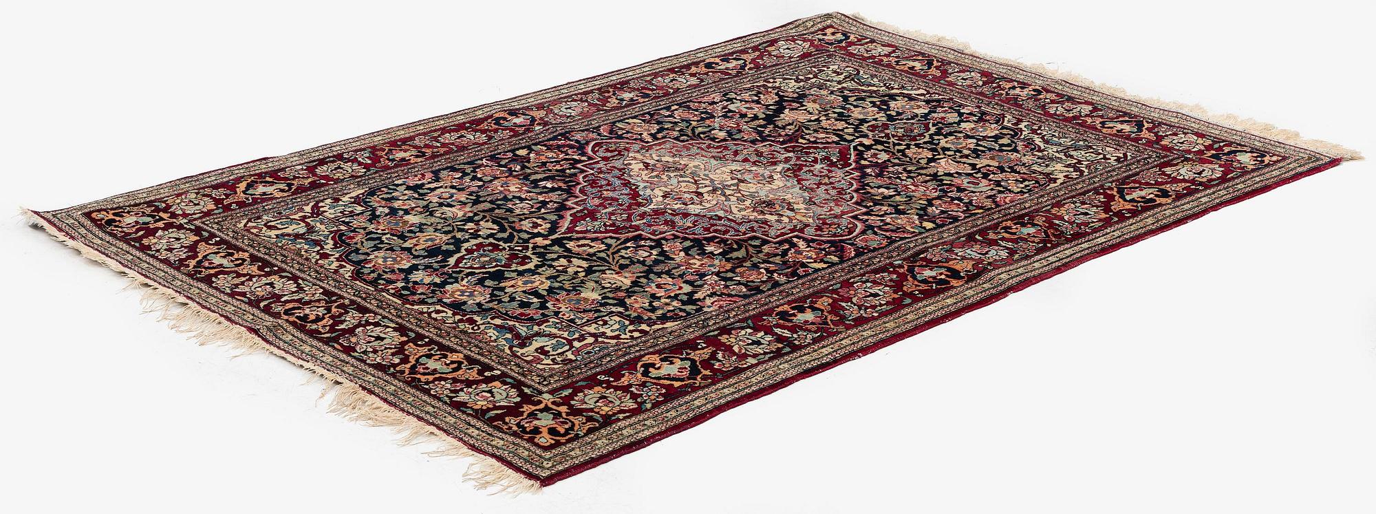 Matta, antik Isfahan, centrala Persien, ca 211 x 142 cm.