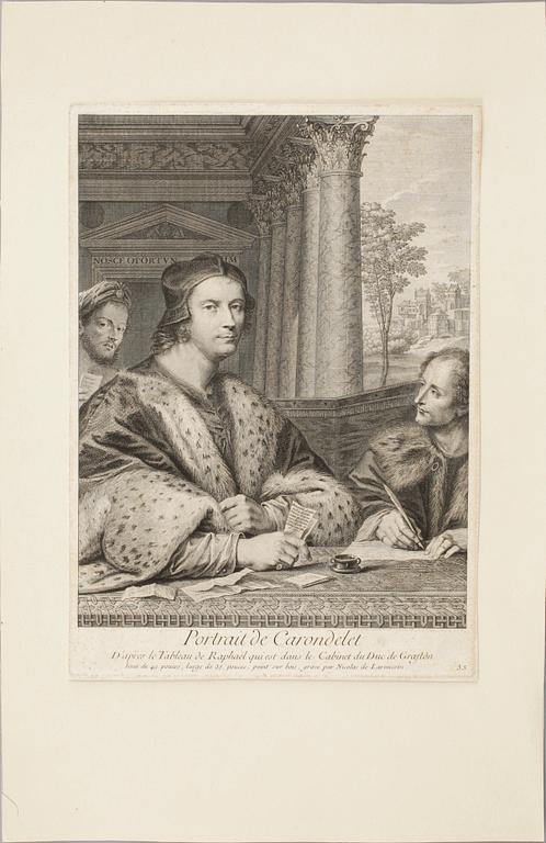 PARTI GRAFIK, 7 st, 1600/1700-tal.