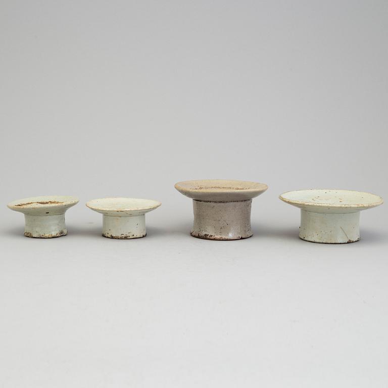 A set of four censers, South-East Asia, circa 1900.