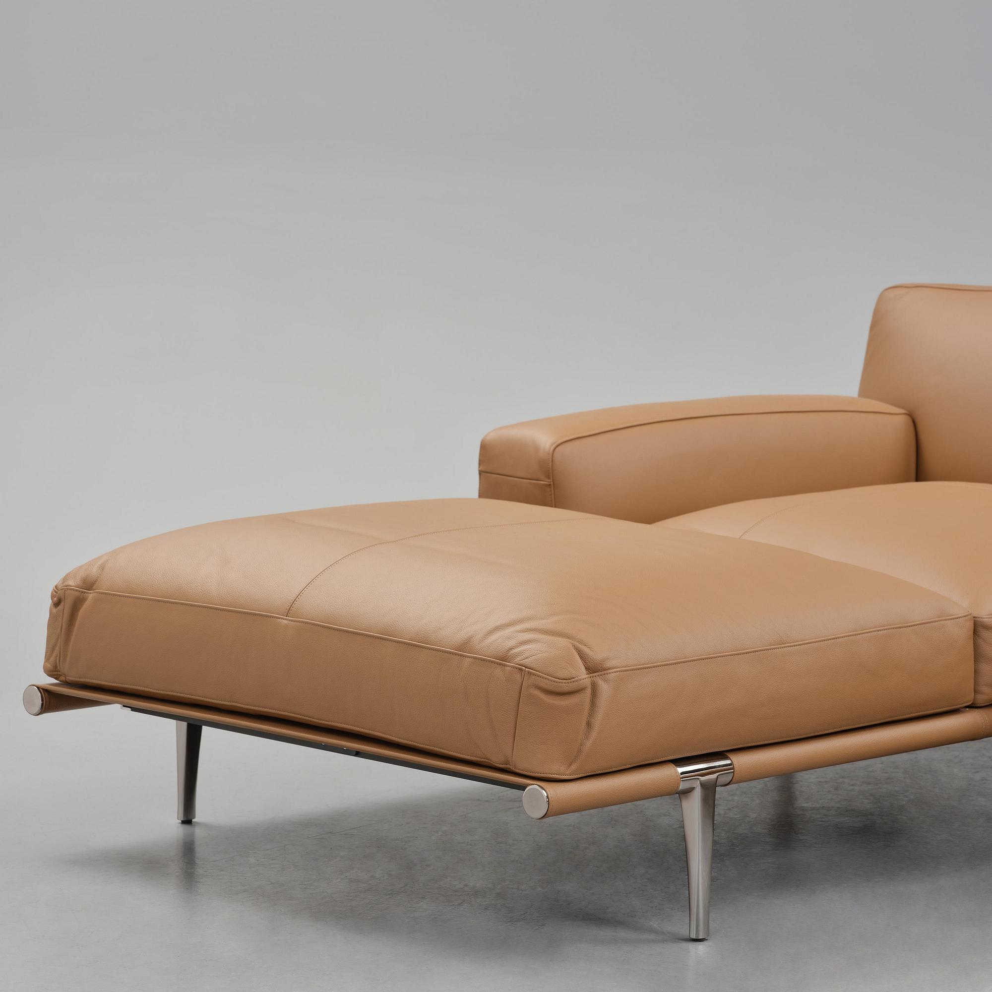 Ludovica Serafini & Roberto Palomba, a "Let it Be" sofa, Poltrona Frau, Italy, 2025.