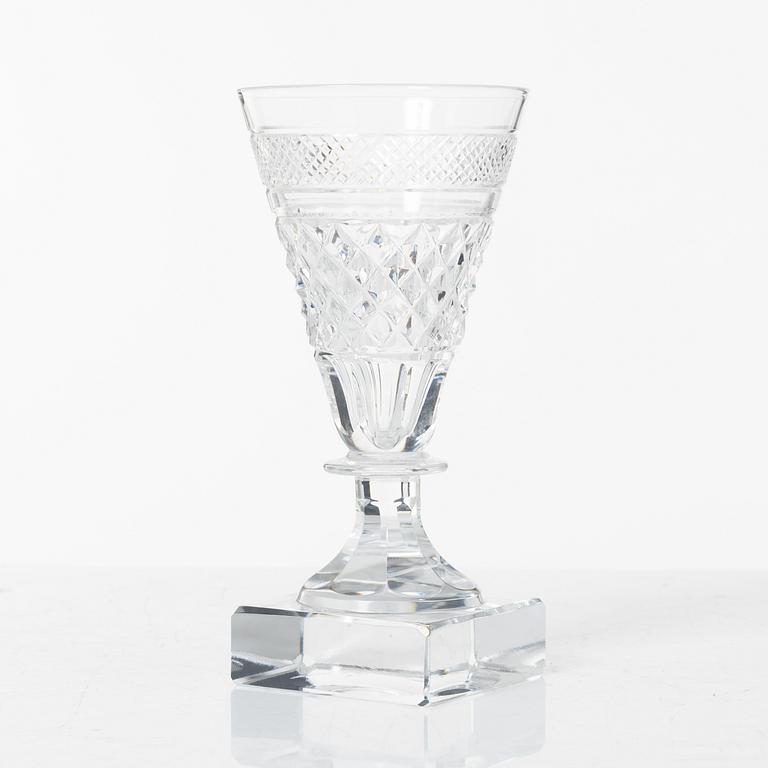 Elis Bergh, glasservis, 107 delar, "Kent", Kosta Boda.