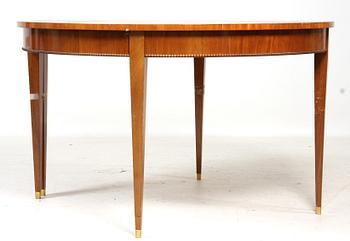 HALVMÅNEBORD, engelsk stil, 1900-tal.
