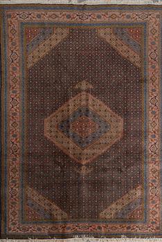 MATTA, old, Ardebil, part silk, Ca 276 x 203 cm.