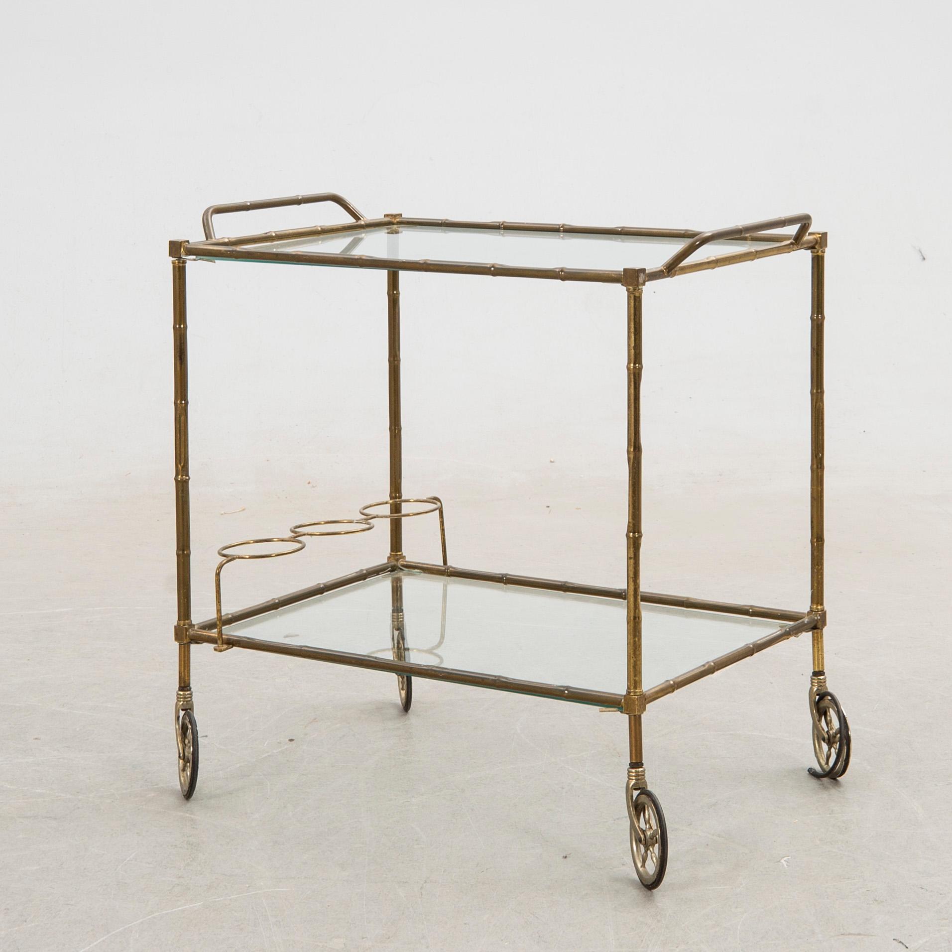 Serving cart, first half of the 20th century.