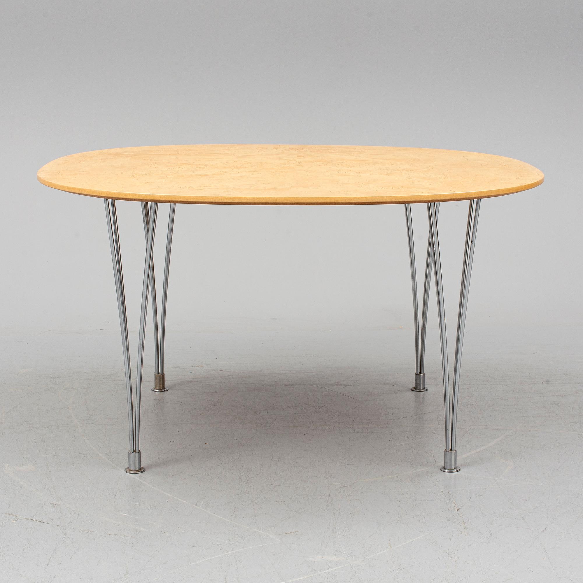 PIET HEIN & BRUNO MATHSSON, bord, "Supercirkel".