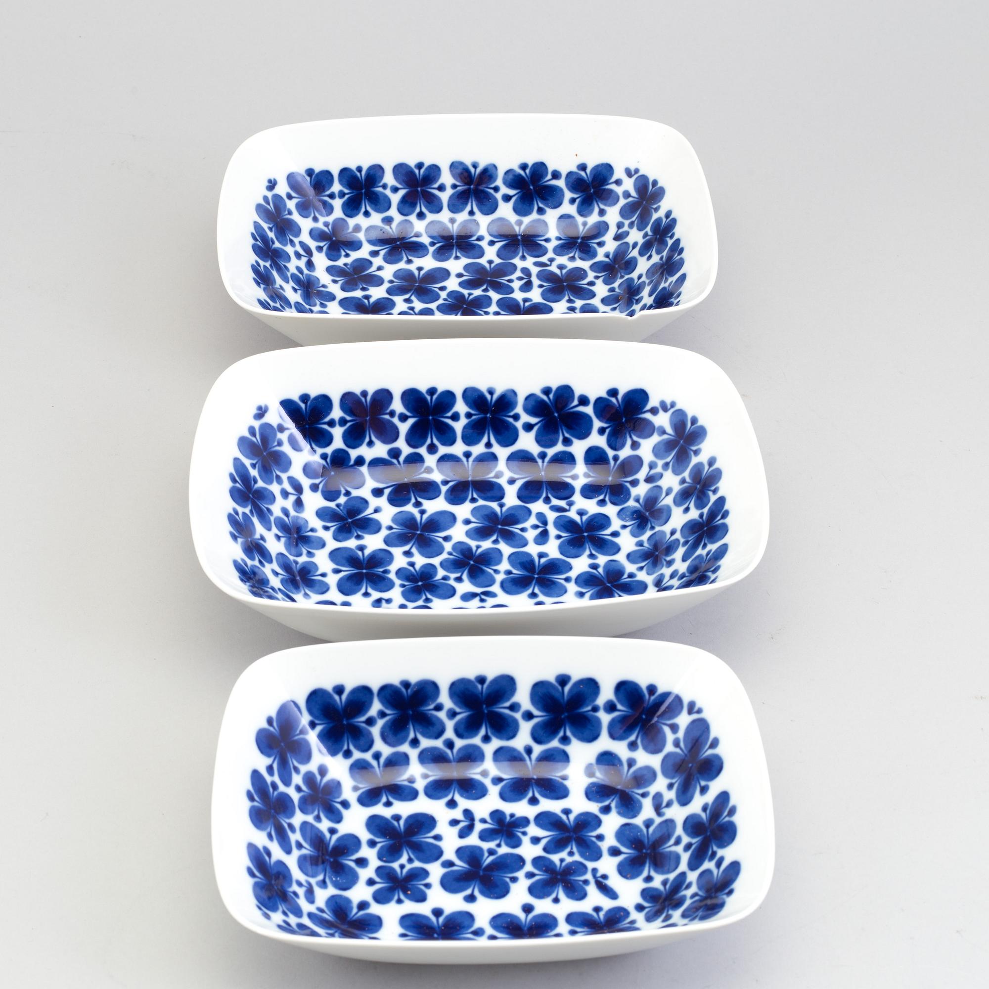 MARIANNE WESTMAN, servisdelar, ca 45 st, porslin, "Mon Amie", Rörstrand.
