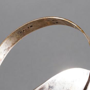 PARTI SILVER, 12 delar, bl a Danmark, 1900-talets första hälft/mitt, vikt 350 g.