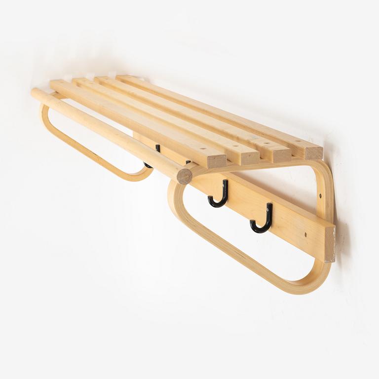 Alvar Aalto, hat shelf, model 109, Artek, Finland.