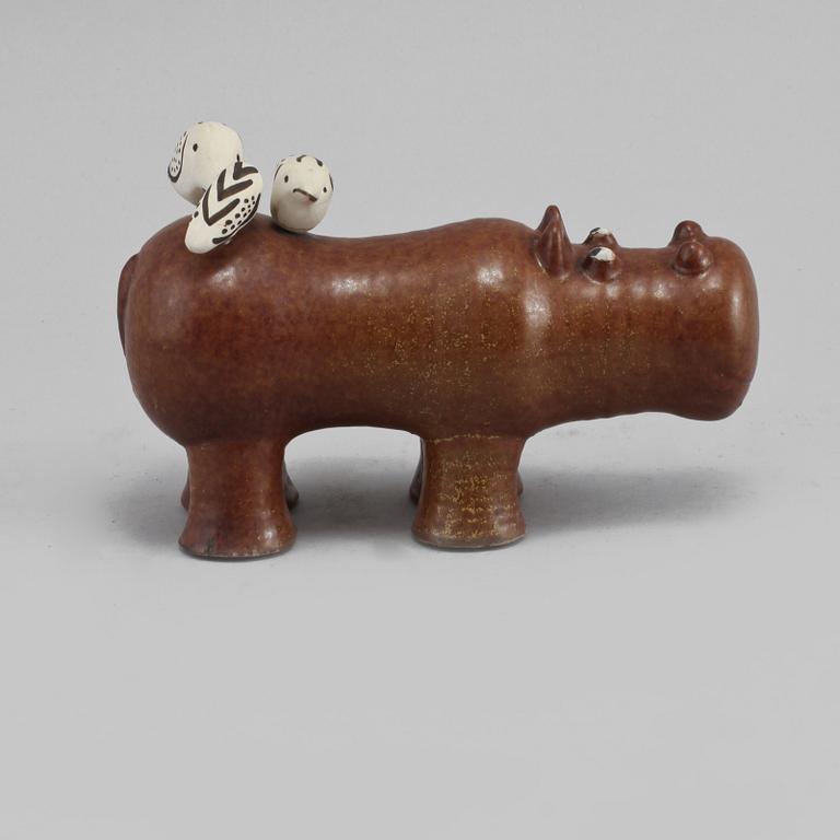 FIGURIN, stengods, Lisa Larson, Gustavsberg, 1900-tal.