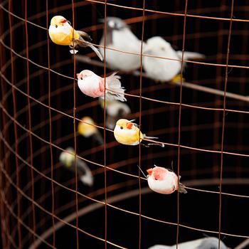 Mathieu Challieres, "Petite Volière" fågellampa/taklampa,