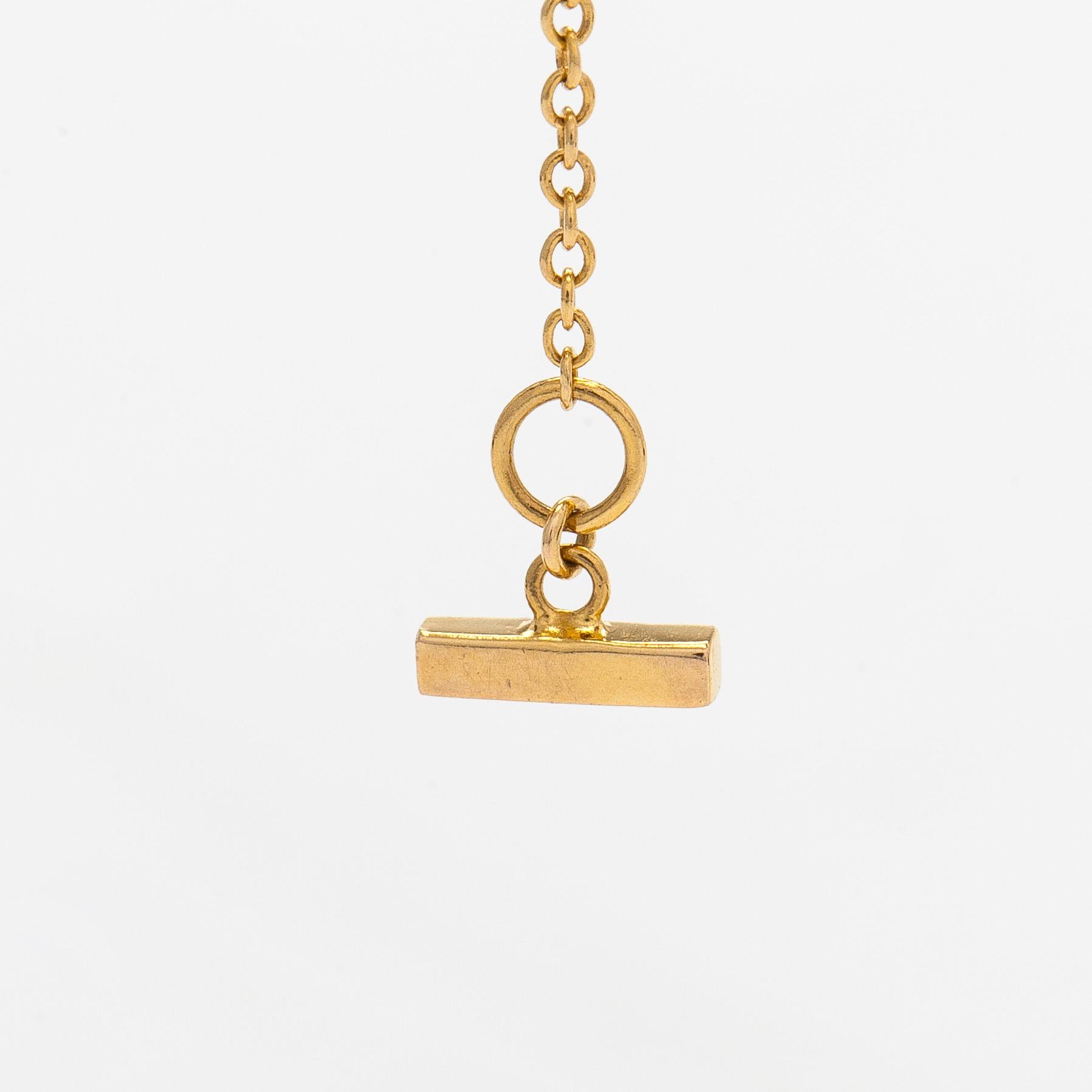 Tiffany & Co, halsband, "T Smile", 18K guld.