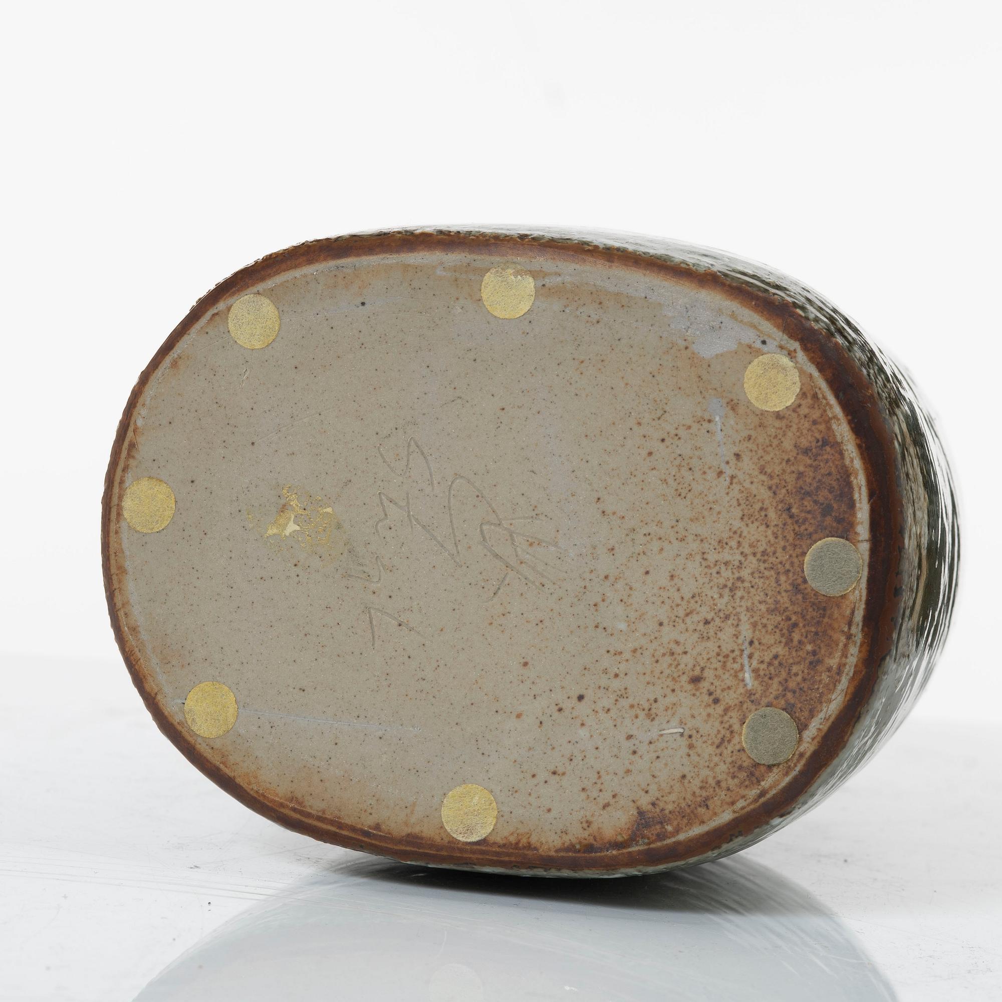 Stig Lindberg, a vase, Gustavsberg's Studio.