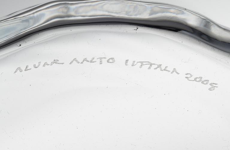 ALVAR AALTO, VASE. Signed Alvar Aalto Iittala 2008. Designed in 1936.