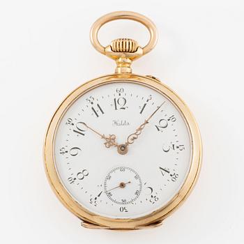 Halda, pocket watch, 40 mm.