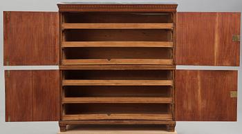 A late Gustavian late 18th century cupboard.