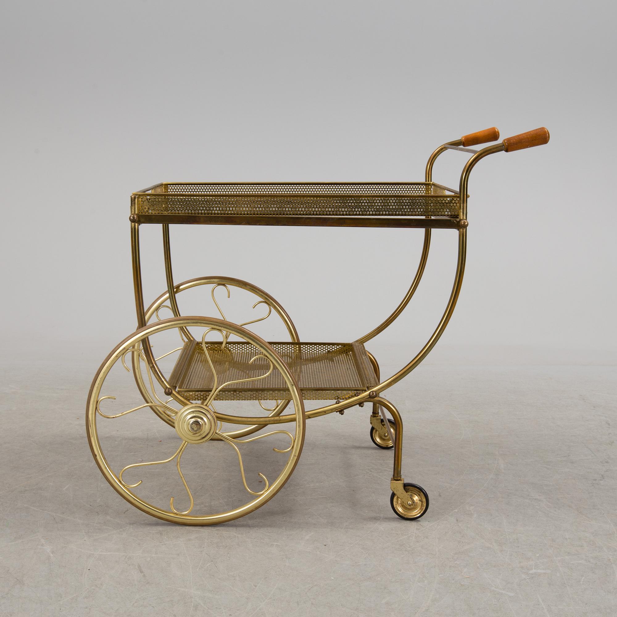 SERVERINGSVAGN, inköpt på Svenskt tenn, 1900-talets mitt.