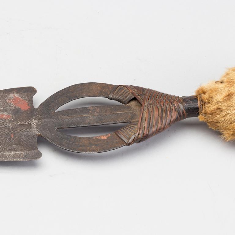 CEREMONIAL KNIFE /CURRENCY, Poto / Ngombe, DR Congo.