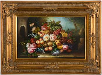 MARIO ROSSI, oil om canvas, signed, 20th century.