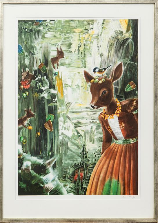 Ernst Billgren, "Äggvakt" – Ur portföljen "Vid vägens slut".