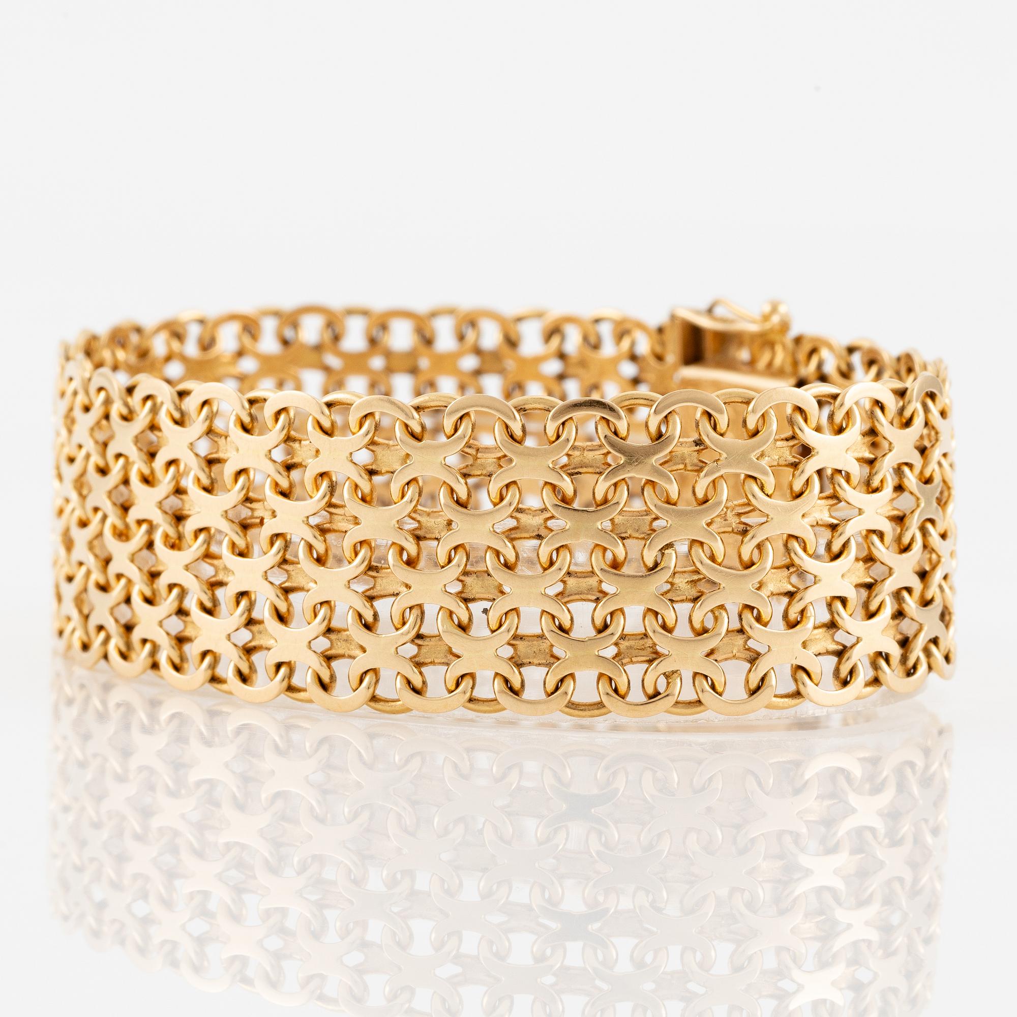 Bracelet 18K gold.