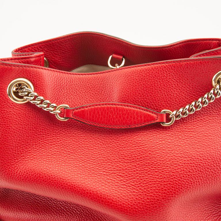 A Gucci Soho bag.