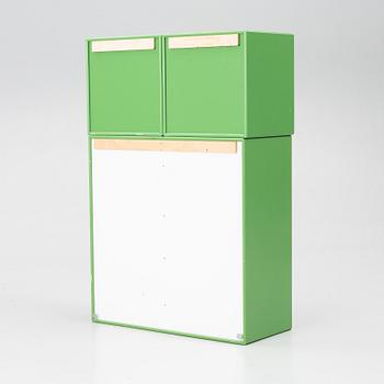 Peter J Lassen, a cabinet and 2 shelves/bedside stands. Montana.