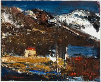 Lars Lerin, From Lofoten.