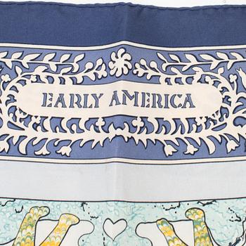 Hermès, scarf, "Early America".