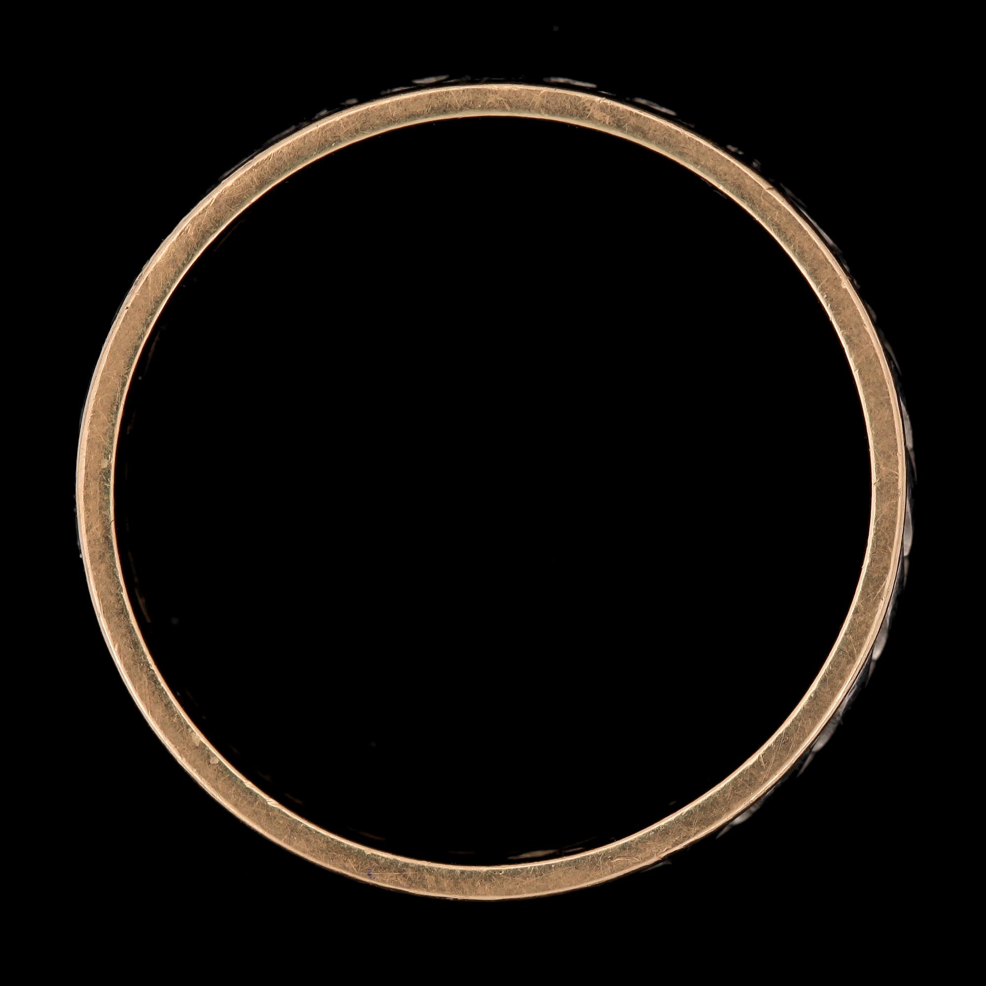 RING, Doktorsring, 18k guld. Vikt 7,7g.