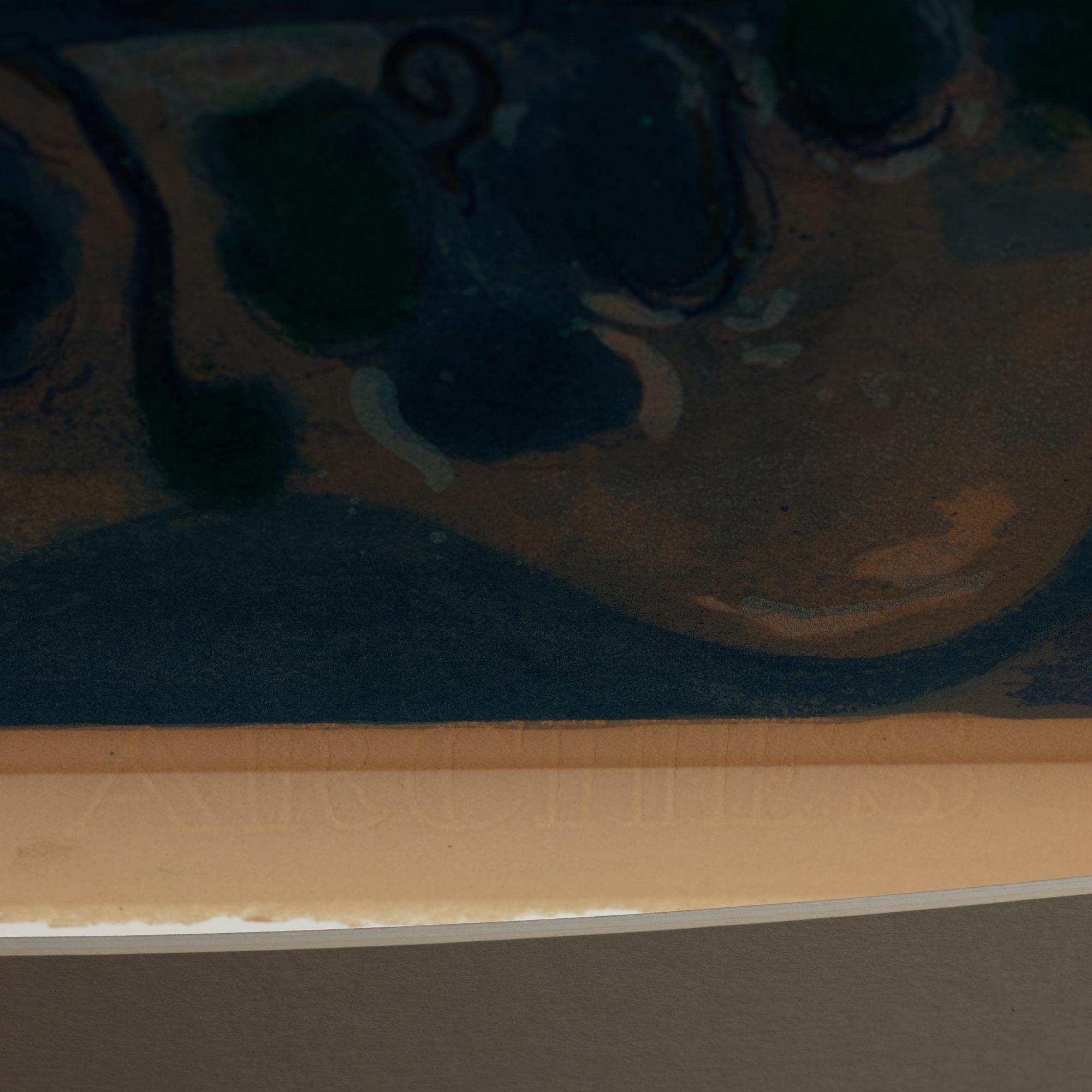 Marc Chagall After, "Sirène au pin", from: "Nice et la Côte d'Azur".