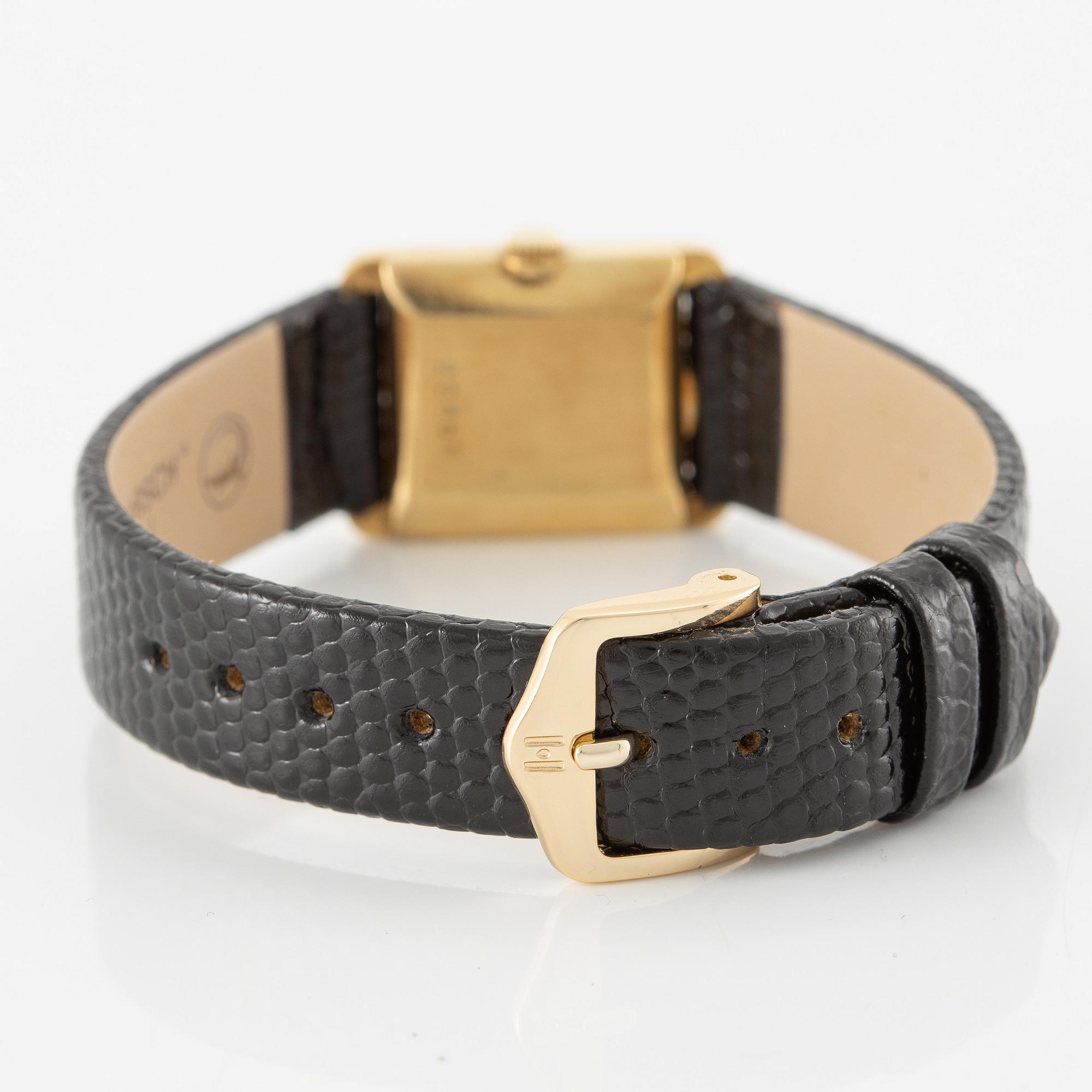 Audemars Piguet, "Tank", wristwatch, 17.5 x 17.5 mm.