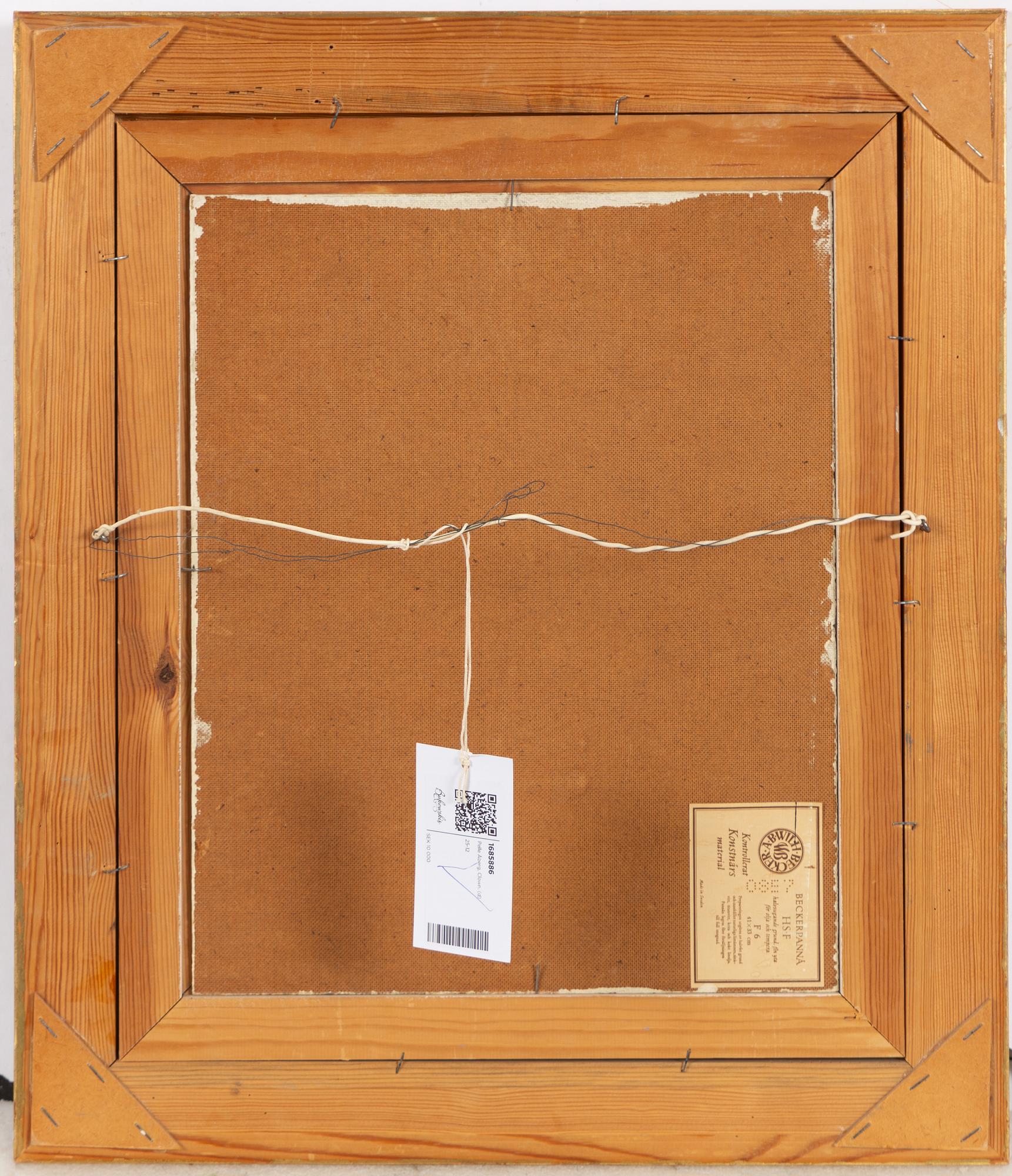 Pelle Åberg, Portrait of a clown.